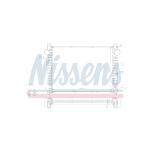 Su Radyatoru Brazıng Mt-at 640x478 Mm / Mercedes S280. S320 98> / 2205000003-wısco