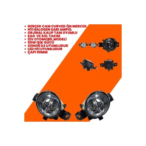 Renault Clio Iıı Hb 2005-2012 Sis Farı Set Oem: 8200002469-70