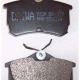 Honda Accord- 01-02 Arka Fren Balatası (DİSK) (87X53,2X14) (DAIWA) Oem No: 43022-s1a-e02 Uyumlu 396-