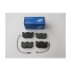 Cıtroen Xsara- 01-05 Arka Fren Balatası (2 KABLOLU)(DİSK) (105X54,9X11) Oem No: 4254.42 Uyumlu 1612-