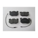 Cıtroen Xsara- 01-05 Arka Fren Balatası (2 KABLOLU)(DİSK) (105X54,9X11) Oem No: 4254.42 Uyumlu 1612-