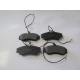 Peugeot 306 Sd/hb 97/00 Ön Fren Balatası (4 Kablolu)(disk) (129,7x56x18,5) (Bramax)