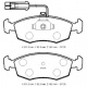 Fiat Palio 97/02 Ön Fren Balatası 1.2/1.4/1.6cc/1.7/1.9d (2 Kablolu)(disk)(151.5x52.5x18) (Bra
