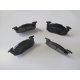 Renault Megane- 1- 98-99 Arka Fren Balatası (DİSK) (105X54,9X11) Oem No: 7701204664 Uyumlu 1440-6360