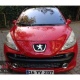 Peugeot 207- 06/09   Uyumlu Ön Tampon Panjuru Üst Nikelajlı (ızgara) (outdorr Tipi) (tyg) 7414.qe