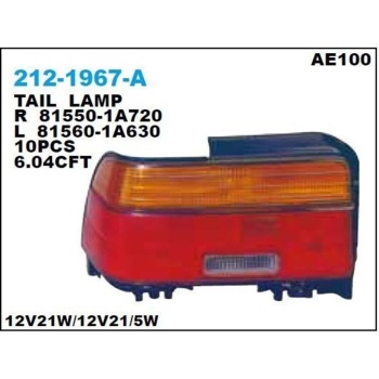 Toyota Corolla 93-98 Ae100-101 Arka Stop Lambası Sol 2121967