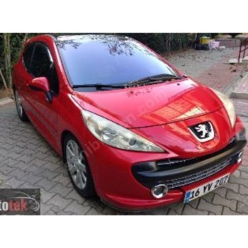 Peugeot 207- 06/09   Uyumlu Ön Tampon Panjuru Üst Nikelajlı (ızgara) (outdorr Tipi) (tyg) 7414.qe