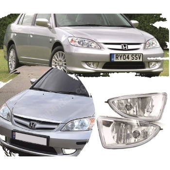 Honda civic uyumlu sis lambası farı 2004 - 2006 vtec 2 için uygundur