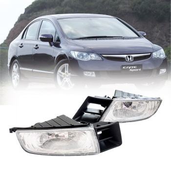 Honda Civic Fd6 Uyumlu Sis Lambası Farı Çerçeveli 2006 - 2009