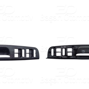 CAM AÇMA PANELİ ÇERÇEVESİ SİYAH 4 DÜĞMELİ / VW BORA GOLF4 PASSAT 97-> ( MGA-942451 / 1008-1954)