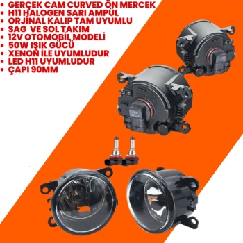 Citroen C-elysee Sis Farı Set Oem: 8200074008