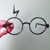 Harry Potter Gözlük Çocuk Oyuncak Oyun Organik Plastikten Biblo