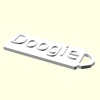 Doogie Tasmalık Künye Tag Kedi Köpek Evcil Hayvana İsme Özel Üretim İsimlik Hediyelik Organik Plastik