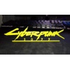 Cyberpunk 2077 logosu Organik Plastik Dekoratif Aksesuar Masaüstü