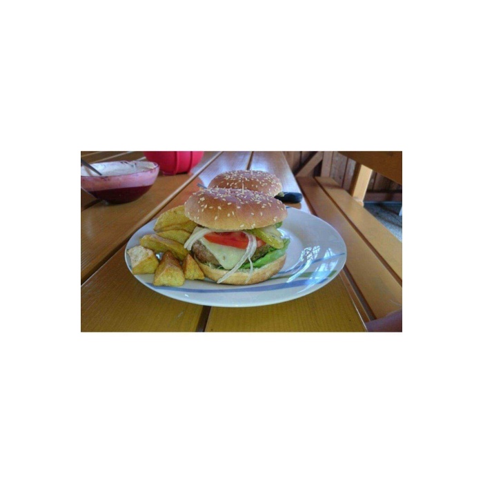 Burger Presi Et Şekillendirici Baskı Kalıbı Plastik Mutfak