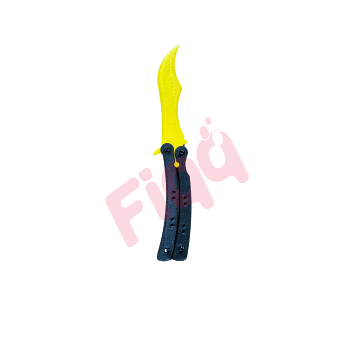 Cs Go Kelebek - Cs Go Butterfly Knife SARI