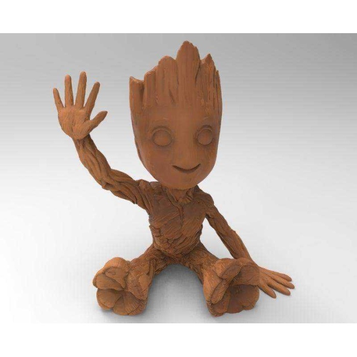 Baby Groot Maketi Hediyelik Süs Minyatür Biblosu