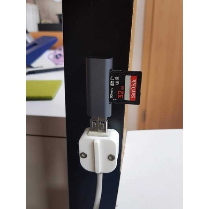 Usb Kabel Halter, Kablo Tutucu, Bilgisayar Plastik Aparat