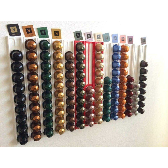 Nespresso kapsül duvar tutacağı ışığı  Organizer Aparat Askı