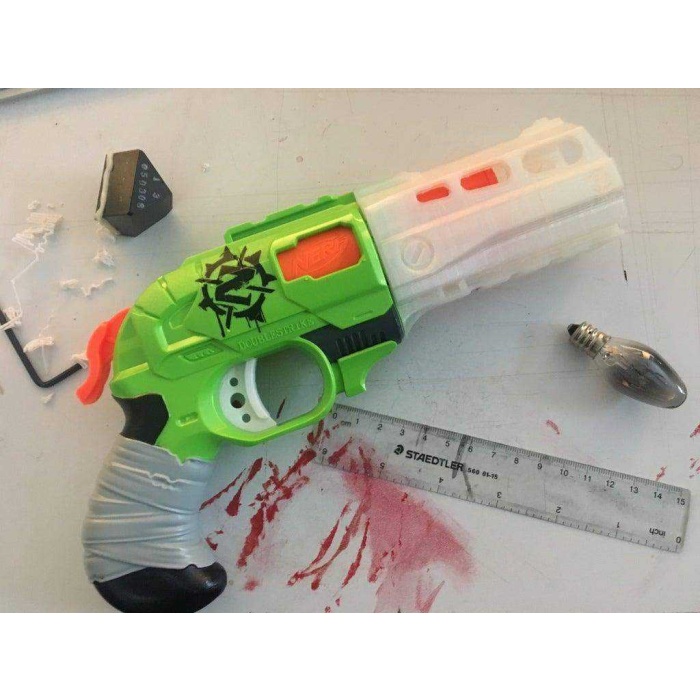 Nerf Doublestrike Tetik modu Tabanca Tetik Aparatı Oyuncak