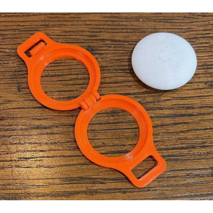 *Apple Airtag Keyring Case Yerinde Yazdır Plastik Aparat