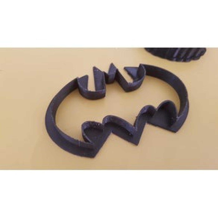 Batman Şekilli Kurabiye Kesme Kalıbı  Şeker Hamuru Oyun Hamuru