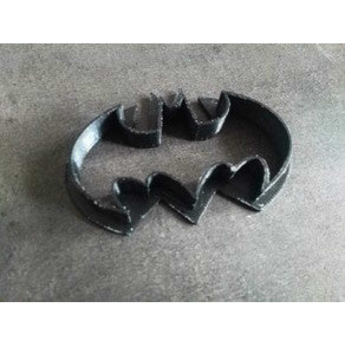 Batman Şekilli Kurabiye Kesme Kalıbı  Şeker Hamuru Oyun Hamuru
