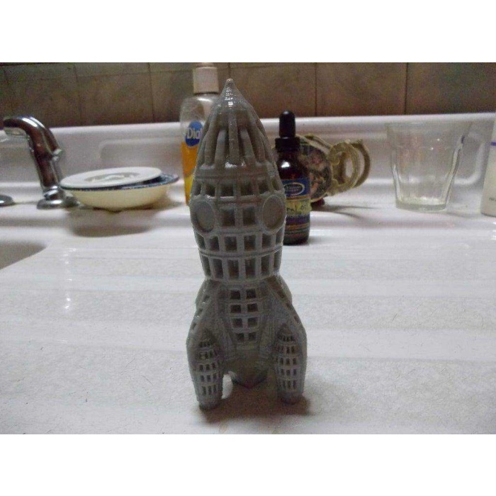 Roket Retro 56 Biblo Dekoratif Hediyelik Süs Eşyası Maket