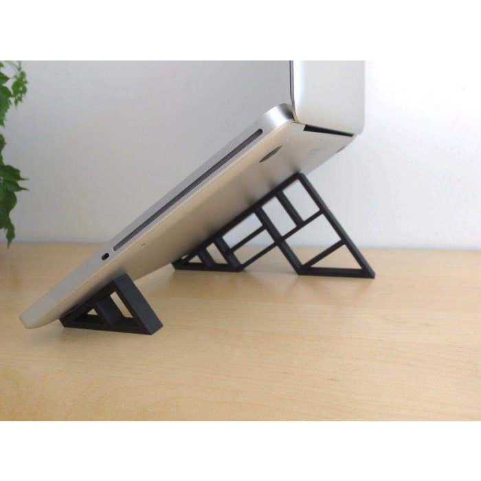 Geometrik Laptop stand Yükseltici Tutucu Kolay Kullanım Şık