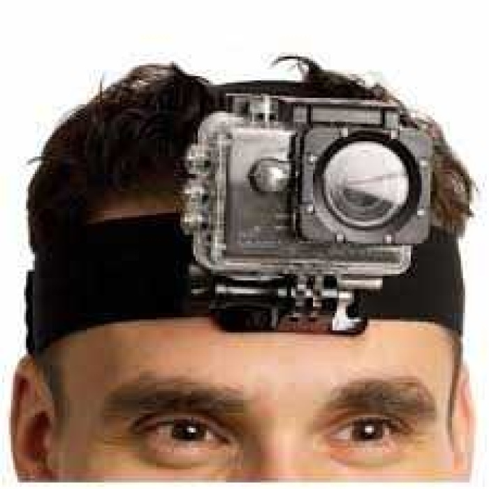 GoPro Aksiyon Kameralar için Kafa Baş Bandı Head Strap Go Pro