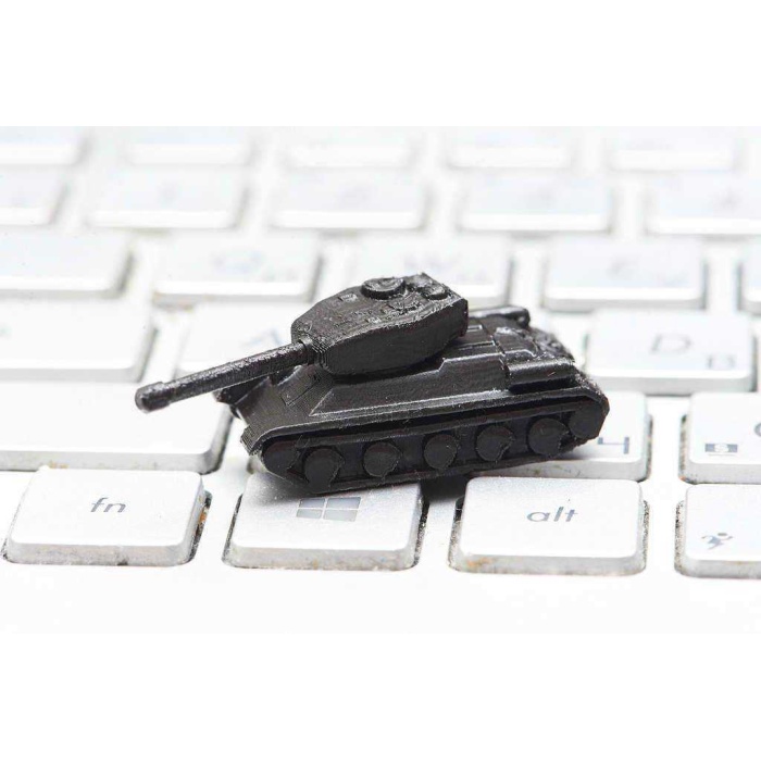 Mini Tank T34 Plastik Aparat