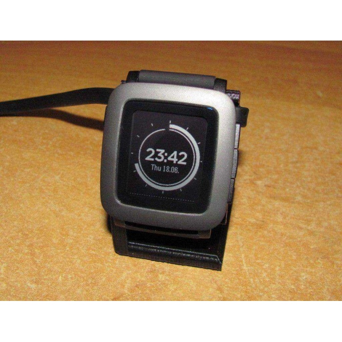Pebble Time şarj yuvası aparatı masaüstü tutucu Koruyucu