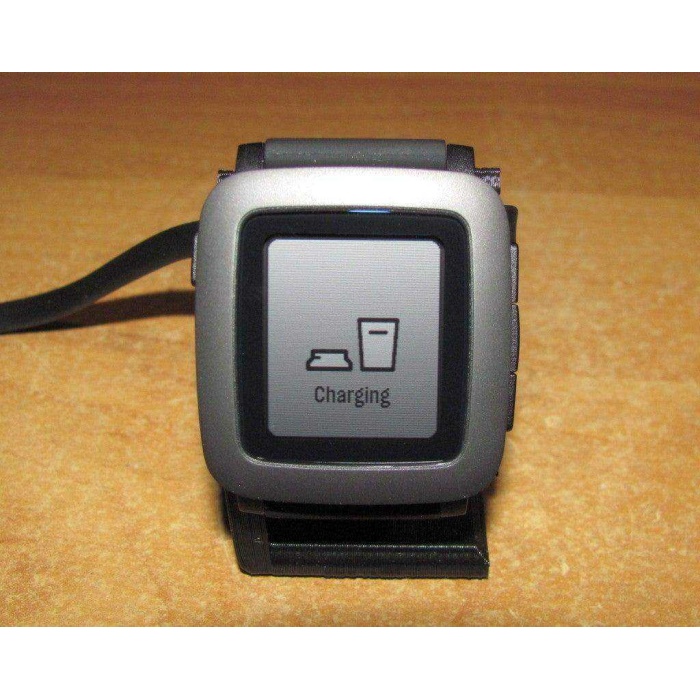 Pebble Time şarj yuvası aparatı masaüstü tutucu Koruyucu