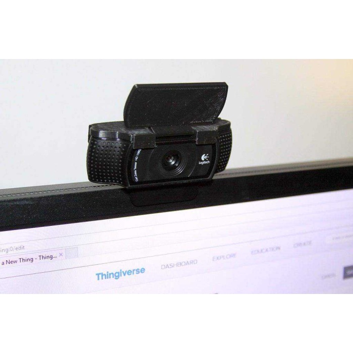 Logitech C920 Web Kamerası Kapağı  Organik Plastikten Aparat