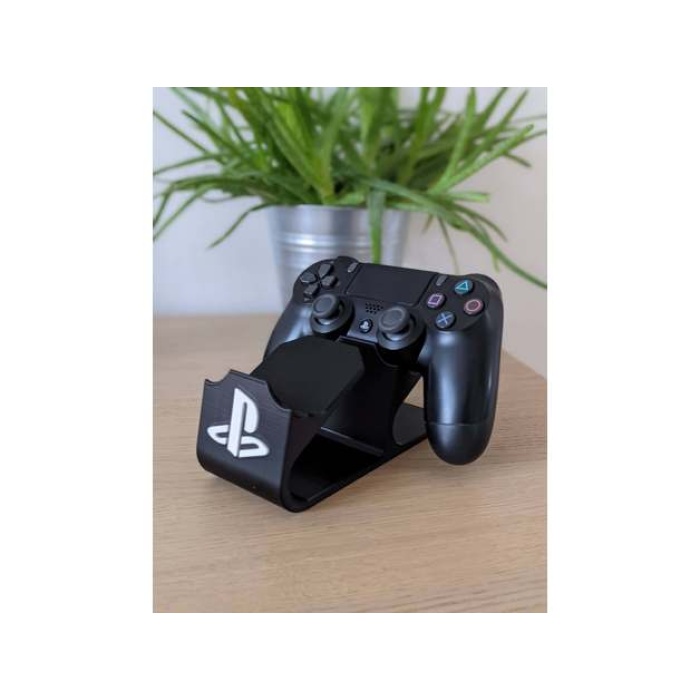 Ikili Dualshock - Dualshock V2 Stand Beyaz Logolu