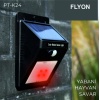 Sensörlü Sokak Lambası Hem Bahçe Aydınlatma Solar Enerjili  FLYON-K24