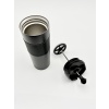 Yüksek Kaliteli Sıcak ve Soğuk French Press Çelik Termos Kupa Bardak Mug 500 ML  Kahve ve Bitki Çayı