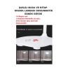 Şarj Edilebilir Dokunmatik Masa Lambası  Kitap Okuma Işığı Led Çalışma  Okuma 3 Modlu Kademe Işık