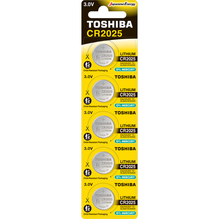Toshiba Cr 2025 Lithium 5li Pil