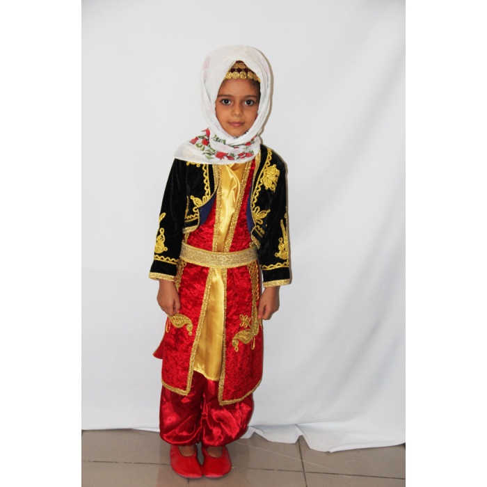 Adıyaman Yöresi Yöresel Halk Oyunları Kız Kostümü