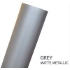 Avery Matte Metallic Grey