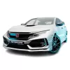 Avery Satin Metallic Light Grey