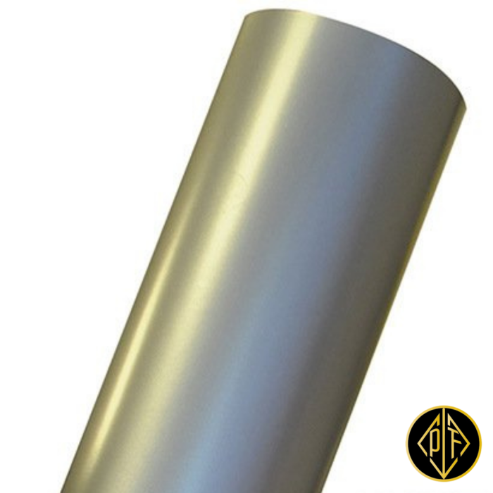 Avery Satin Metallic Light Grey