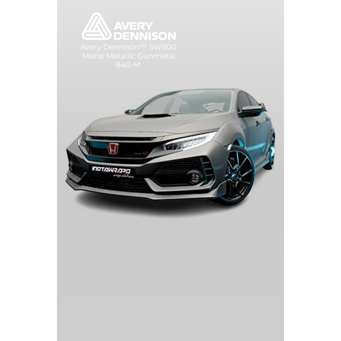 Avery Matte Metallic Gunmetal