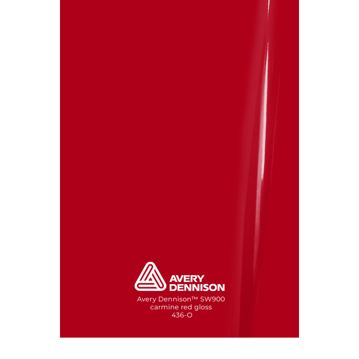 Avery Gloss Carmine Red