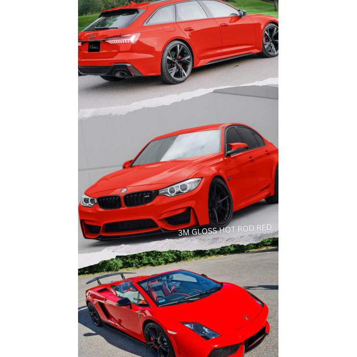 3M Gloss Hot Rod Red