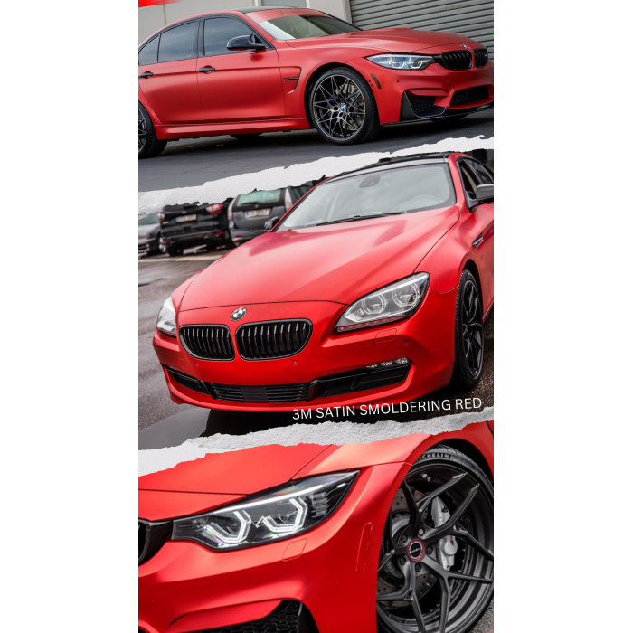 3M Satin Smoldering Red