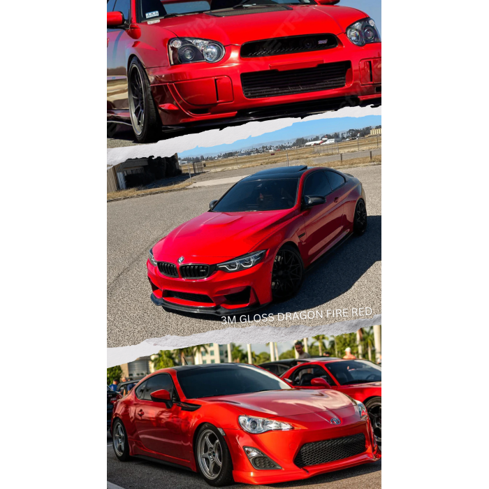 3M Gloss Dragon Fire Red