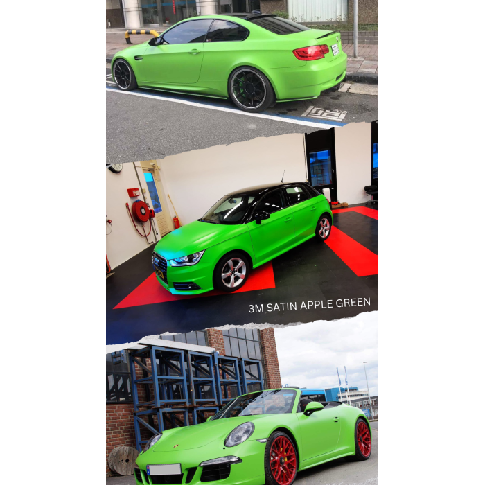 3M Satin Apple Green