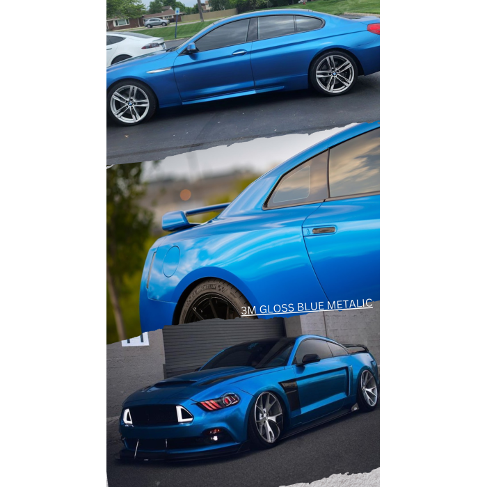 3M Gloss Blue Metalic